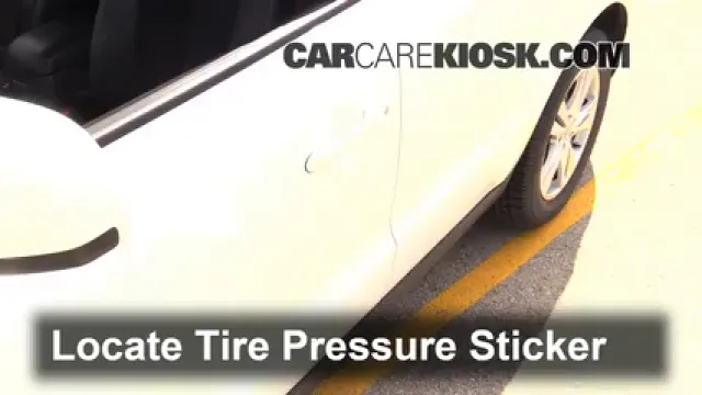 2010 Hyundai Santa Fe SE 3.5L V6 Tires & Wheels Check Tire Pressure